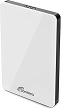 Sonnics 500GB White External Portable Hard drive USB 3.0 Compatible with Windows PC, Mac, Smart tv, XBOX ONE & PS4
