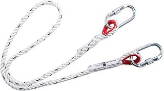 Portwest Single Rope Restraint Lanyard, Size: One Size, Colour: White, FP24WHR