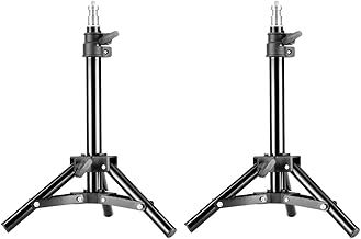 Neewer® Mini Set of Two Aluminum Photography Back Light Stands with 32''/80cm Max Height for Relfectors, Softboxes, Lights, Umbrellas, Backgrounds