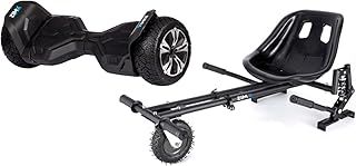 BLACK - G2 PRO OFF ROAD HOVERBOARD SWEGWAY SEGWAY UL2272 CERTIFIED + HK8 KART BLACK