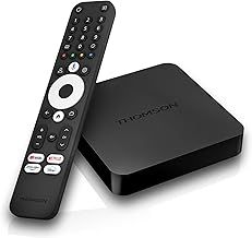 Thomson Streaming Box 240UK, 4K UHD, Google TV, Google Voice Control,Wifi, Googlecast built-in