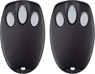 2 x Replacement Garage Door Remote Control for Chamberlain Liftmaster Motorlift 94335E | 84335E | ML700 | ML500 | ML850 | Merlin + C945 | C840 Security + 433.92Mhz Handheld Transmitter