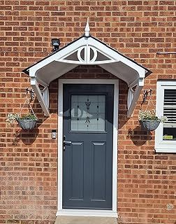 Rockingham Door Canopy, Porch Canopy, Rain Shelter For Door - Easy-To-Install, No Maintenance, Depth74.5xW149xH97cm