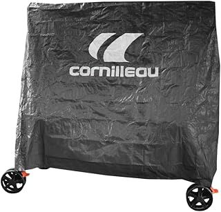 Cornilleau - Table Tennis Table Cover SPORT – Outdoor Protection Against Dust and Dirt - Grey or Blue