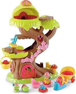 HappyLand Forest Fairy Tree House Playset For Children From 2 Years Fairy Garden Early Learning Centre Toys Figures Toddler Gift Happy Land Toy Sets People