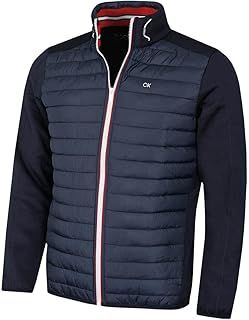 Calvin Klein Mens 2025 CK Hybrid Insulate Lightweight Golf Jacket