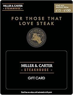Miller and Carter Gift Card - Delivered via Post