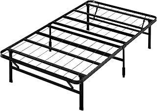Zinus SmartBase Zero Assembly Bed Frame - Single 90x190cm - 35cm Height - Metal Bed Frame - Foldable Bed - For Adults, Kids, Teenagers - Easy Assembly - Under Bed Storage - Black