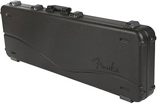 Fender Deluxe Molded Bass Case, Suitable for Jazz & P-Basses, Black