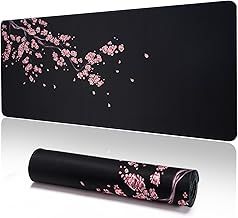 YUWLDD Large Gaming Mouse Pad (31.5 x 11.8 x0.12 Inch) Washable Desk Mat With Anti-Slip Rubber Base for Office & Home