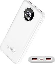Power Bank, 10000mAh PD 22.5W QC3.0 Fast Charging powerbank, USB C Input and Output Portable Charger with LED Display Battery Pack for iPhone 16/15/14/13 Pro Max Series smartphone Android