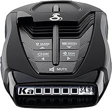 Cobra RAD 480i Laser Radar Detector for Cars – Long Range Bluetooth Speed Camera Detector with OLED Display, Laser Eye Front and Rear Detection, Digital Signal Processing and Drive Smarter App