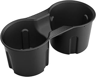 Spigen Tesla Model 3 2021-2023 and Y (~2024) Centre Console Cup Holder Insert Relaxed Grip Designed for Tesla Accessories - Carbon Edition
