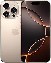 Apple iPhone 16 Pro 512 GB: 5G Mobile phone with Apple Intelligence, Camera Control, 4K 120 fps Dolby Vision and a Huge Leap in Battery Life. Works with AirPods; Desert Titanium