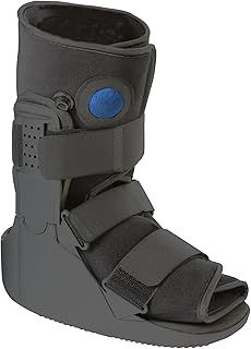 SUPERFA Short Fracture Walker Boot, Inflatable Moon Boot for Broken Foot, Air Walker Boot for Stable Foot and Ankle