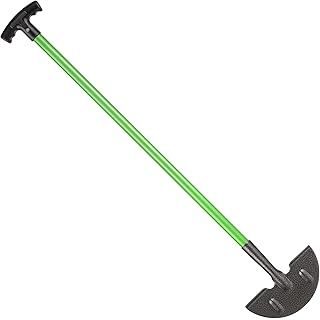 Hardys Garden Tools | Carbon Steel Lawn Edging Border Cutter & Garden Edging Grass Cutter | Half Moon Lawn Edger & Edge Trimmer with Head Step | T Handle 91cm