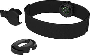 Polar OH1 + Waterproof Optical Heart Rate Sensor with Swimming Goggle Strap Clip and Armband – HR Monitor with Bluetooth, ANT+