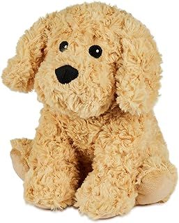 Warmies Cockerpoo Junior Plush, Microwavable Weighted Teddy Bear with French Lavender Scent, Fully Heatable Heat Pad Junior Size, Cuddly Toy for Anxiety