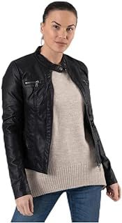 ONLY Women's Bandit Pu Biker Noos Jacket