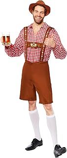 amscan - Adults Mr Oktoberfest Mens Bavarian Costume Size: Standard - XL