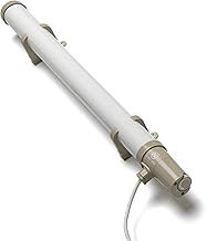 Dimplex ECOT2FT Tubular Heater - Foot Tube with Built In Thermostat - Mounting Brackets Included White/Grey