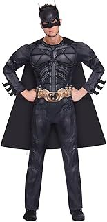 amscan Erwachsene Herren The Dark Knight Batman Kostüm