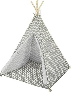 SoBuy® OSS03, Children Play Tent Playhouse Kids Teepee Tipi with Floor Mat