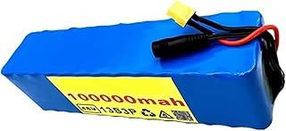 E-Bicycle Battery 48V 100Ah Lithium Battery 13S3P Rechargeable Li-ion Battery 48 Volts Ebike Battery Pack Electric Scooter XT60 plug