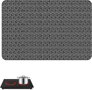 Induction Hob Protector Mat, Silicone Induction Cooktop Mat, 20.5 * 30.8in Multifunctional Silicone Induction Cooker Covers, Cooktop Scratch Protector Induction Cooktop Mat, for Electric Cooker