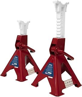 Sealey Vs2003 Axle Stands 3Tonne Capacity Per Stand 6Tonne Per Pair Ratchet Type