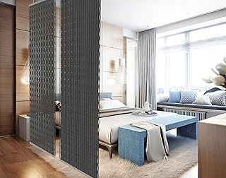 Hanging Room Divider | Eye-catching Decoration | Translucent Screen - 118 x 240 cm - Privacy Protection - Multifunctional