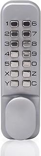Yale - Push Button Door Lock - Chrome Finish - Hold Open Function - for Commercial Buildings or Private Home Use - Indoor Use Only