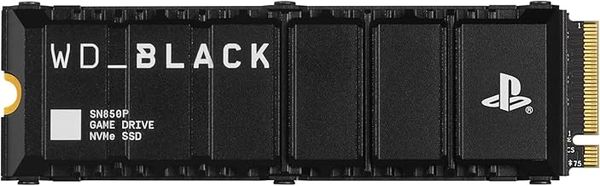 WD_BLACK SN850P 8TB PS5 SSD, Officially licensed for Playstation 5 PS5 consoles, Read speeds up to 7200 MB/s, M.2 2280 PCIe NVMe, Exclusive Heatsink Design, Internal gaming SSD, PS5 Expansion Card