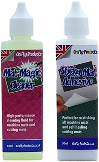 1x Sticky Mat Adhesive + 1x Mat Magic Cleaner Set - Cutting Mat Glue Machine Sticky Mat Craft Crafting Scan Cut