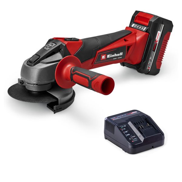 Einhell Cordless Angle Grinder with Battery and Charger 18V PXC 115mm