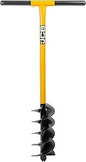 JCB - Professional Fence Post Auger - Professional Contract Site and Gardening Tools - for Fence Post Holes, Garden Fencing, Home Improvement, Lifetime Warranty