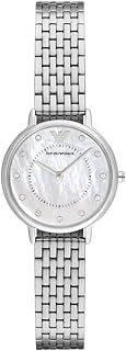 Emporio Armani Watch for Women, Two Hand Movement, 28 mm na Stainless Steel Case with a Stainless Steel Strap, AR2511