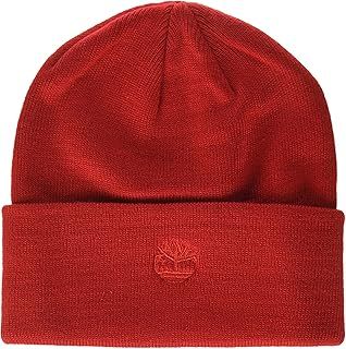 Timberland Men's Cuffed Beanie with Embroidered Logo Hat
