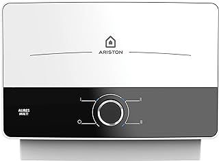 Ariston AURES Multi Electric Instantaneous Water Heater 9.5kW, Multi-Point, Compact Size, ELCB System, User-Friendly and A Energy Rated. Manufactured to be Installed in UK – 3195216.