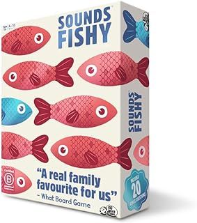 Sounds Fishy – Fast-Paced Bluffing Party Game for Kids 10+ & Adults | Fun Family Board Game for Quick Thinking & Lying | Perfect for Game Night
