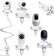 Baby Camera Holder Baby Monitor Mount Stand Compatible with HelloBaby/Blemil/jeeber/nooie/BOIFUN/momcozy/Motorola Adjustable Flexible Camera Stand Baby Room for Most 1/4" Baby Monitors