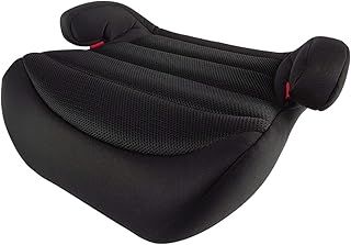 Cozy N Safe Tambu Group 3 (22-36kg, 6-12 Years Old) Memory Foam, Lightweight Compact, Backless Booster Car Seat (Midnight Black)
