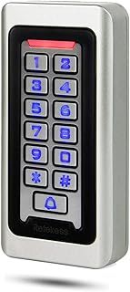 Retekess T-AC03 Access Control Keypad, IP68 Waterproof, Digital Keypad Metal, RFID 125KHz, 2000 Users, Wiegand 26, Backlight, Door Access Control System, for Apartment, Company, Warehouse, Garage