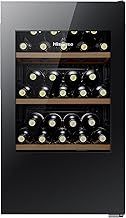 Hisense RW12D4NWG0 93 Litre 30 Bottles Freestanding Undercounter Wine Fridge Cabinet with Digital Touch Control