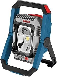 Bosch Professional 18V System Cordless LED Construction Site Floodlight GLI 18V-2200 C (max. brightness 2200 lumen, Connect Ready, without battery/charger)