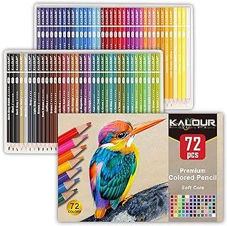 Colouring Pencils for Adult Coloring Books, Soft Core,Ideal for Drawing Blending Shading,Color Pencils Set Gift for Adults Beginners Artists (72)