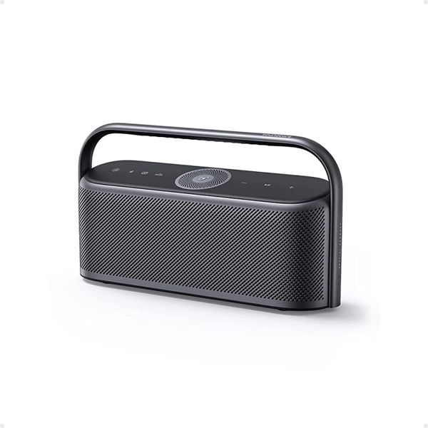 soundcore Motion x600 Bluetooth Speaker with Wireless Hi-Res Spatial Audio, 50W Sound, IPX7 Waterproof, Pro EQ, Built-In Handle, AUX-In, Portable Speaker for Home, Office, Outdoors