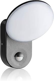 SEBSON Outdoor Wall Lights Mains Powered IP65, Outdoor Garden Lights with PIR Motion Sensor - LED Wall Lights 15W Cool White 1300lm - Outside Lights for Garage and Driveway