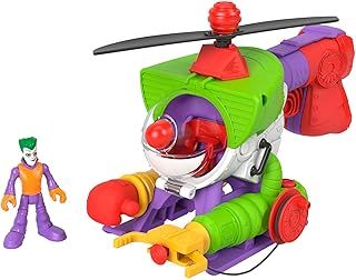 Imaginext DC Super Friends Preschool Toy The Joker Robo Copter Robot (10 inch Tall) & Helicopter with Figure for Ages 3+ Years, HMV09