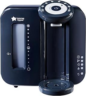 Tommee Tippee Perfect Prep Formula Feed Maker, Instant Baby Bottle Maker with Antibacterial Filter, Black
